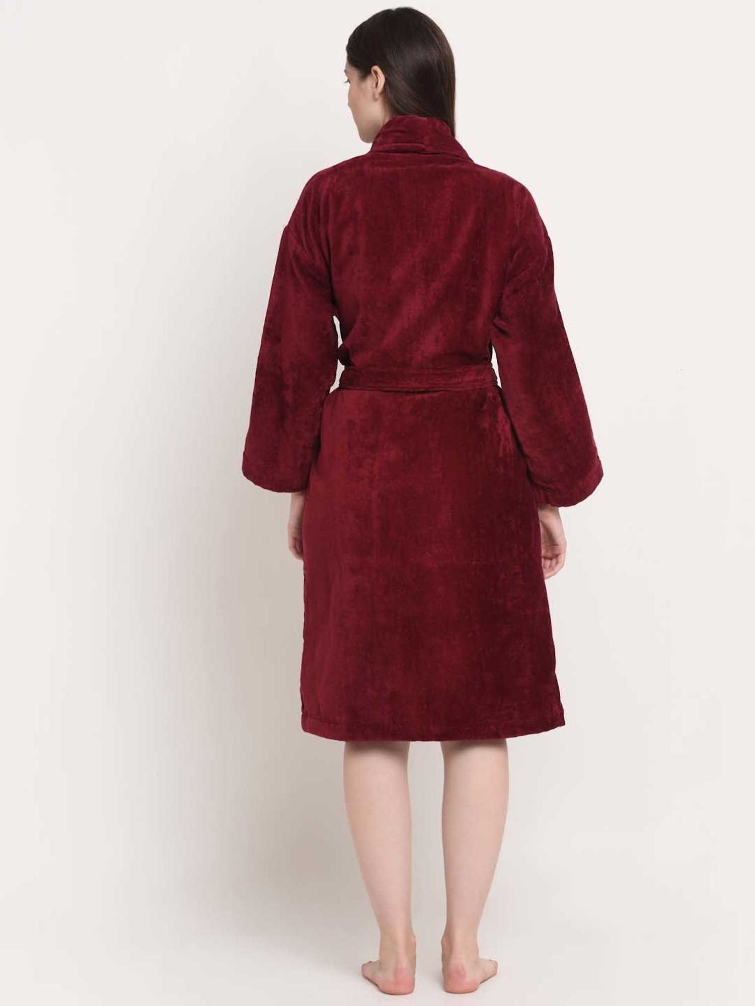 Trident Comfort Living Grey Cotton 380 GSM Bathrobe