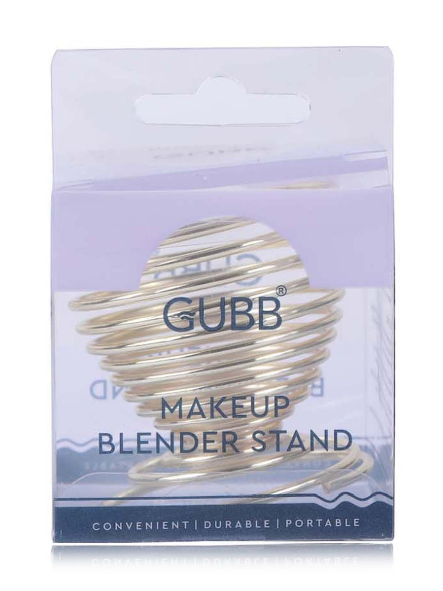GUBB Beauty Blender Stand, Makeup Sponge Holder - Golden