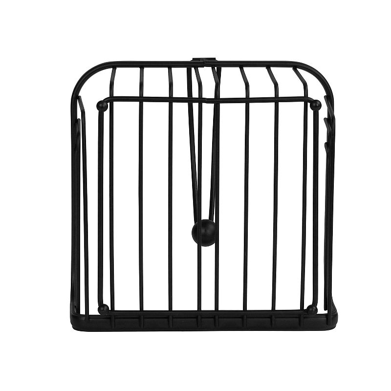Spectrum Ashley Weighted Napkin Holder - Black