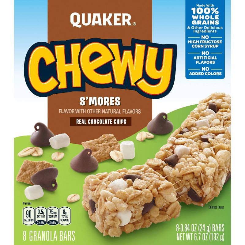 Quaker Chewy Smores Granola Bars - 8ct