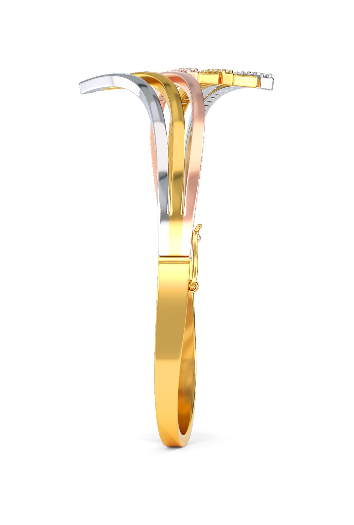 Mia by Tanishq Cupid Charm 14k Gold & Diamond Bracelet for Women