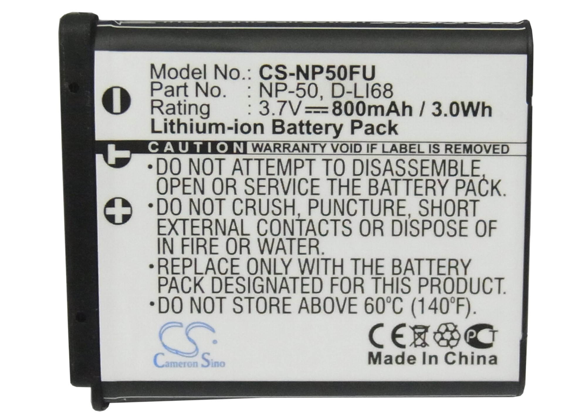 Battery Replacement for Jupio CFU0011