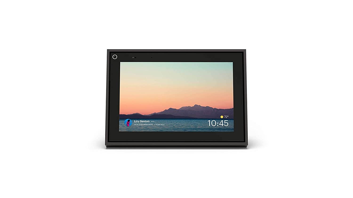 Portal Mini Black 8" from Facebook Smart, Hands-Free Video Calling with Alexa