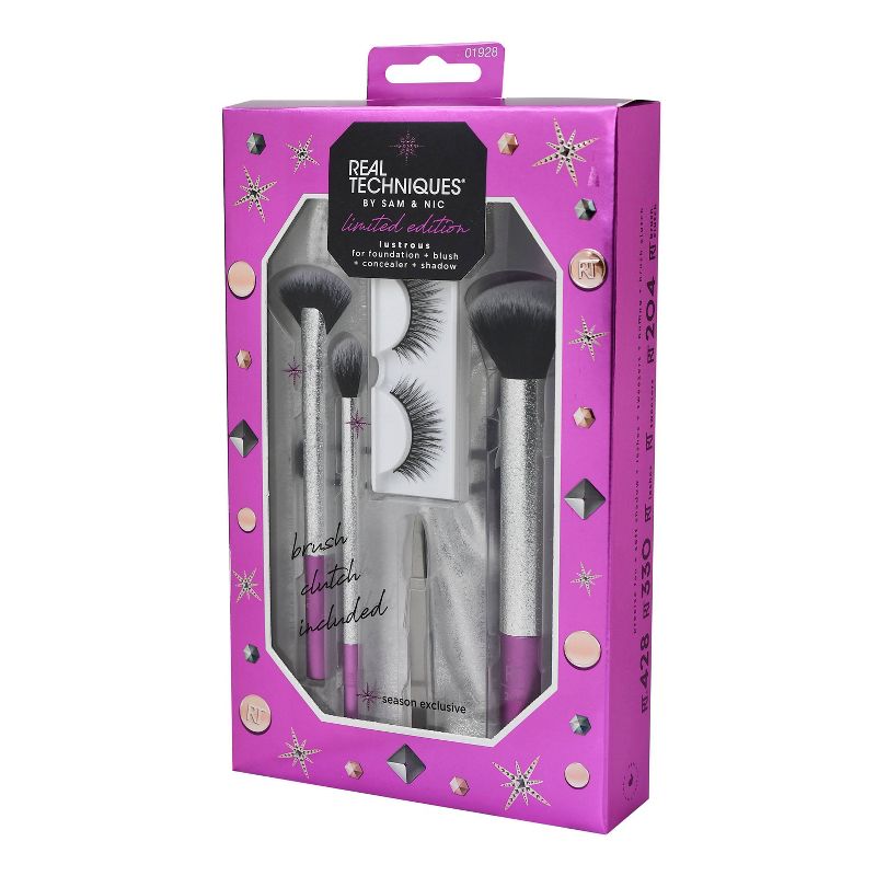 Real Techniques Lustrous Brush Gift Set - 6pc