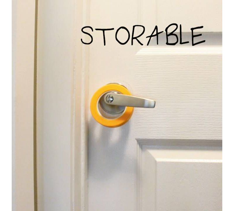 Magic Sliders Clear Doorstops 2-pk.