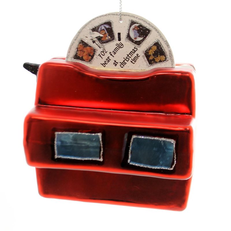 Holiday Ornament Red 3D Viewer View Finder Wheel  -  Tree Ornaments
