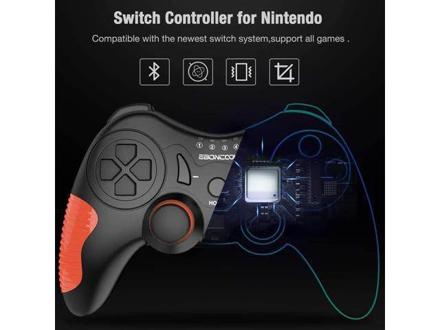 Switch Controller, Controller for Nintendo Switch with Motion & Dual Vibration, Wireless Controller for Switch with Bluetooth