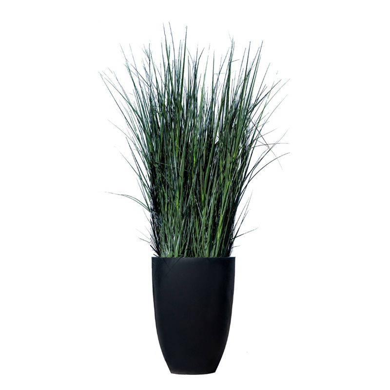 Large Modern Indoor/Outdoor Artificial Grass in Pot - Pottery Pots