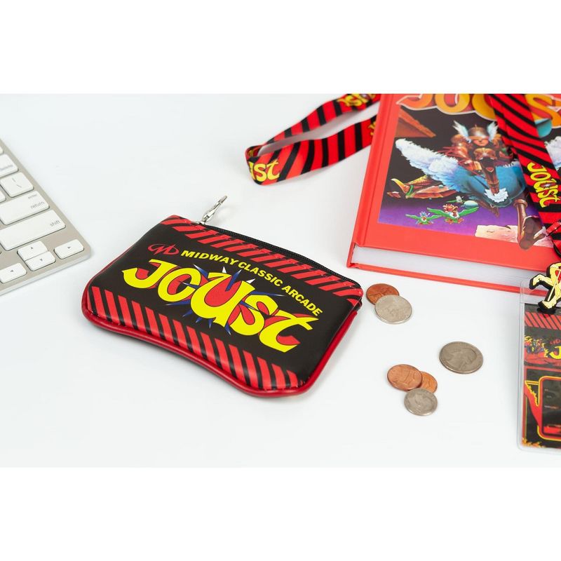 Crowded Coop, LLC Midway Arcade Games Zippered Coin Purse - Joust