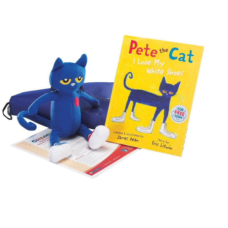 Childcraft Pete the Cat: I Love My White Shoes Literacy Bag, Book, and Plush