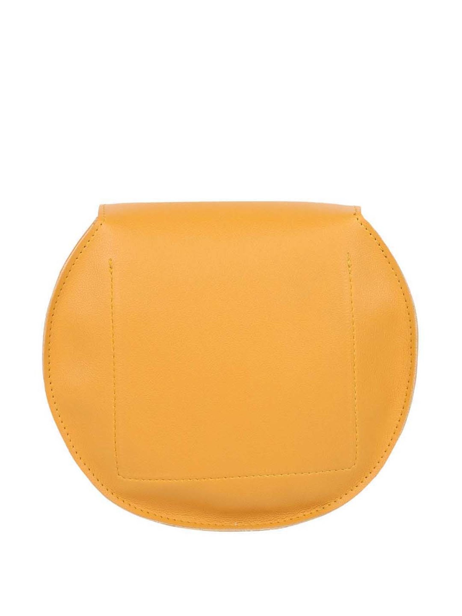 Bagsy Malone Brown Solid Medium Sling Handbag