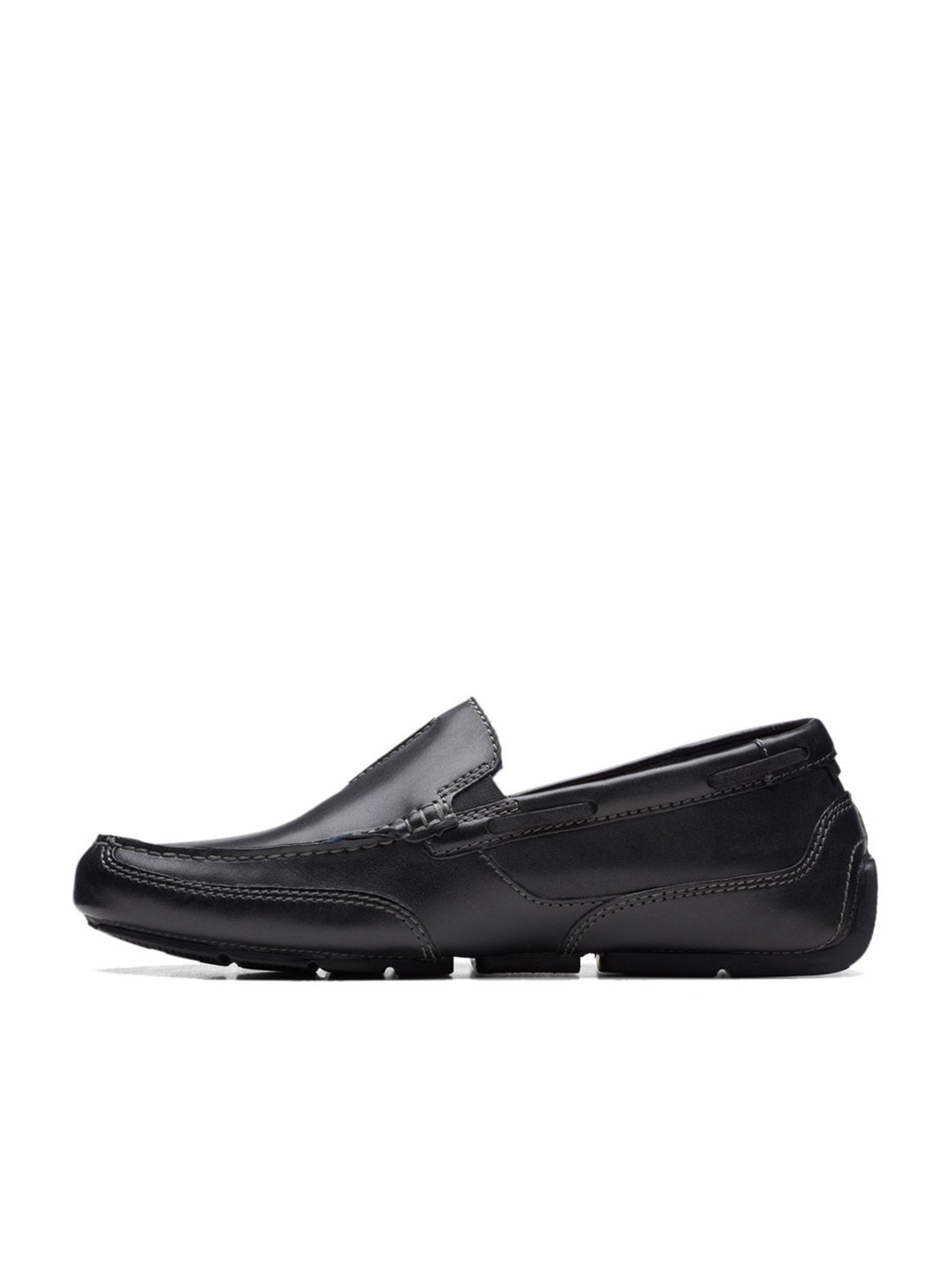 Clarks Men's Markman Seam Black Loafers
