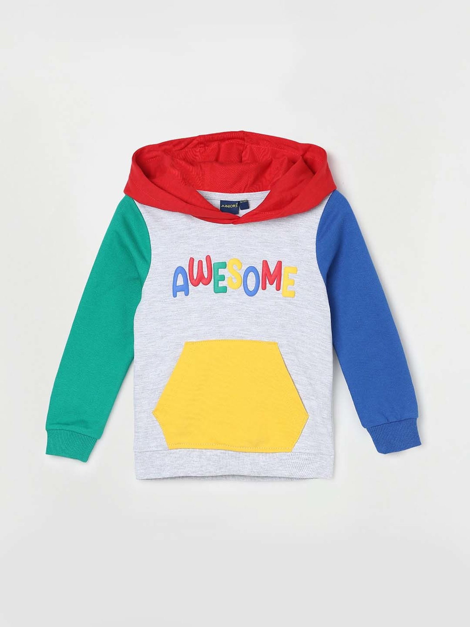 Juniors by Lifestyle Multicolor Cotton Printed Full Sleeves Sweatshirt