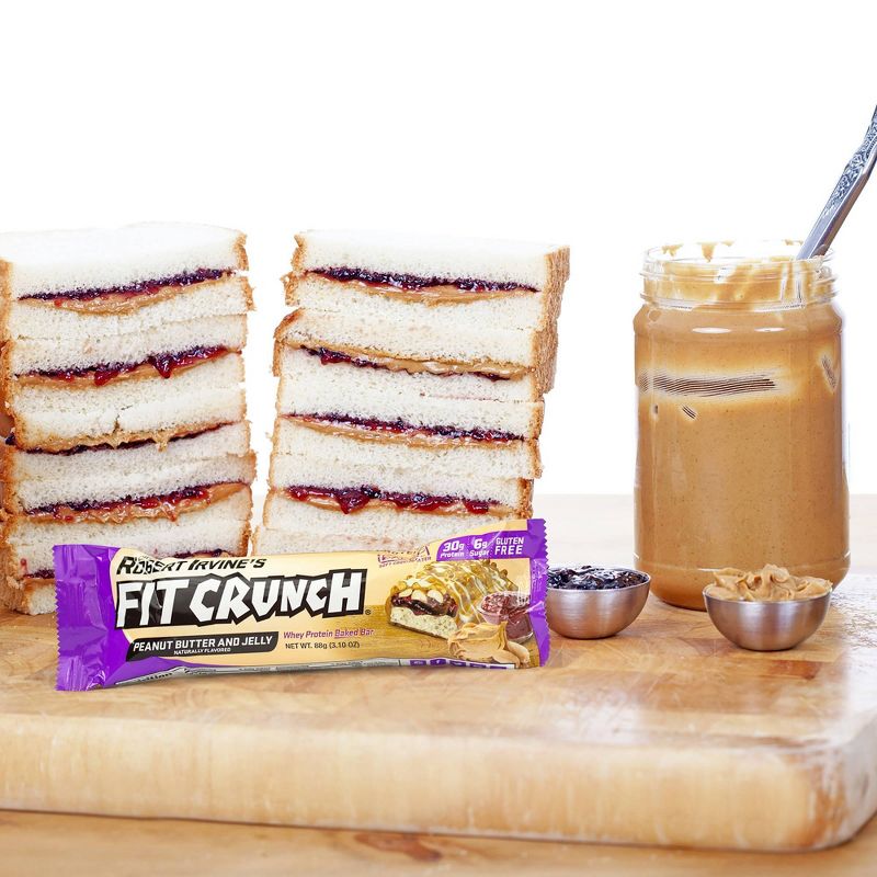 FITCRUNCH Peanut & Jelly Bar - 12ct