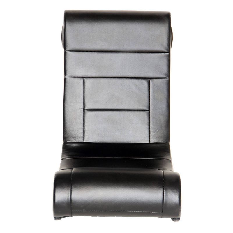 Spade Floor Rocker 2.1 Bluetooth Audio Foldable Rocking Video Gaming Chair Black - X Rocker