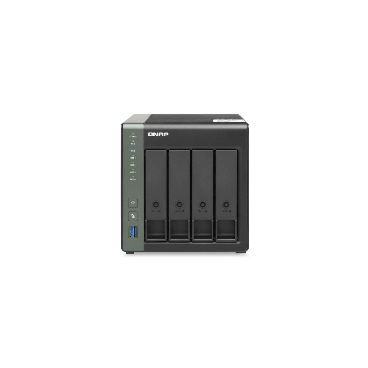 QNAP TS-431X3-4G-US 4 Bay Diskless Desktop Network Attached Storage