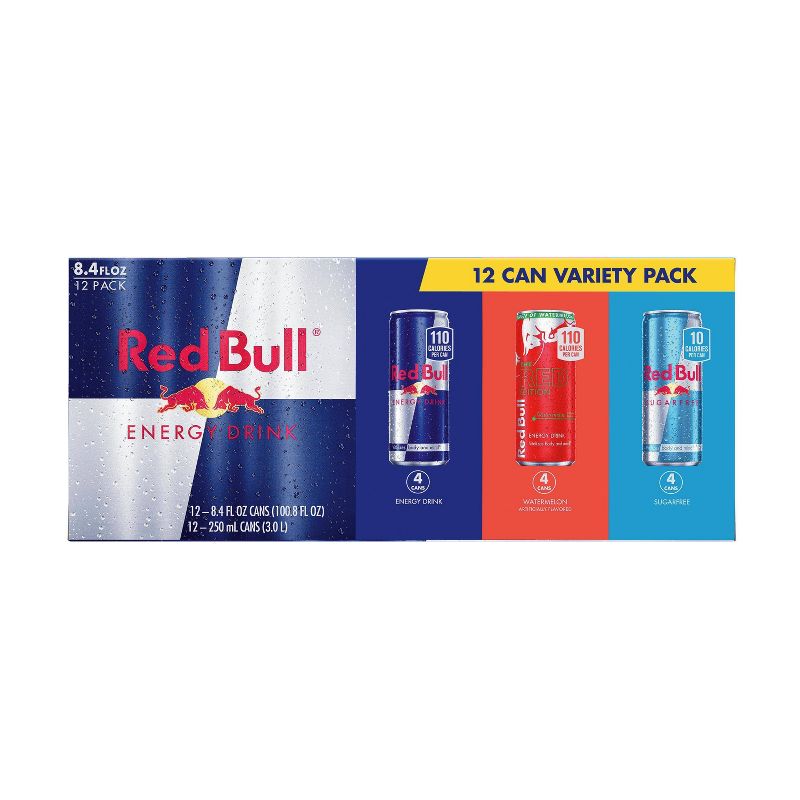 Red Bull Variety Pack Energy Drink - 12pk/8.4 fl oz Cans