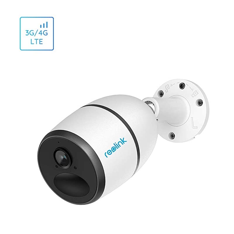 Go 3G4G LTE Outdoor Wirefree Battery Security Camera Work with Google Assistant Solar Capable 1080p HD Night Vision 2Way Audio PIR Motion Sensor and Cloud