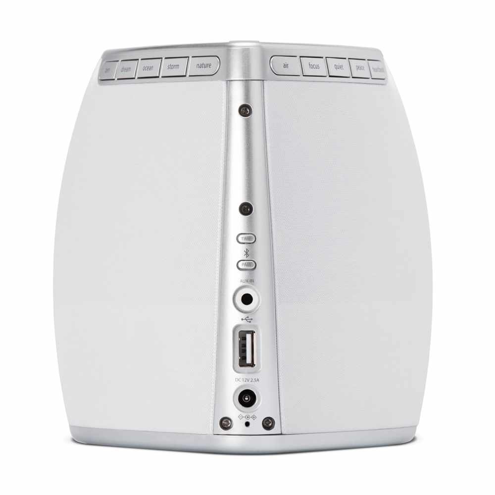 iHome Zenergy Bedside Sleep Therapy Machine with Bluetooth Clock Radio - iZBT10W