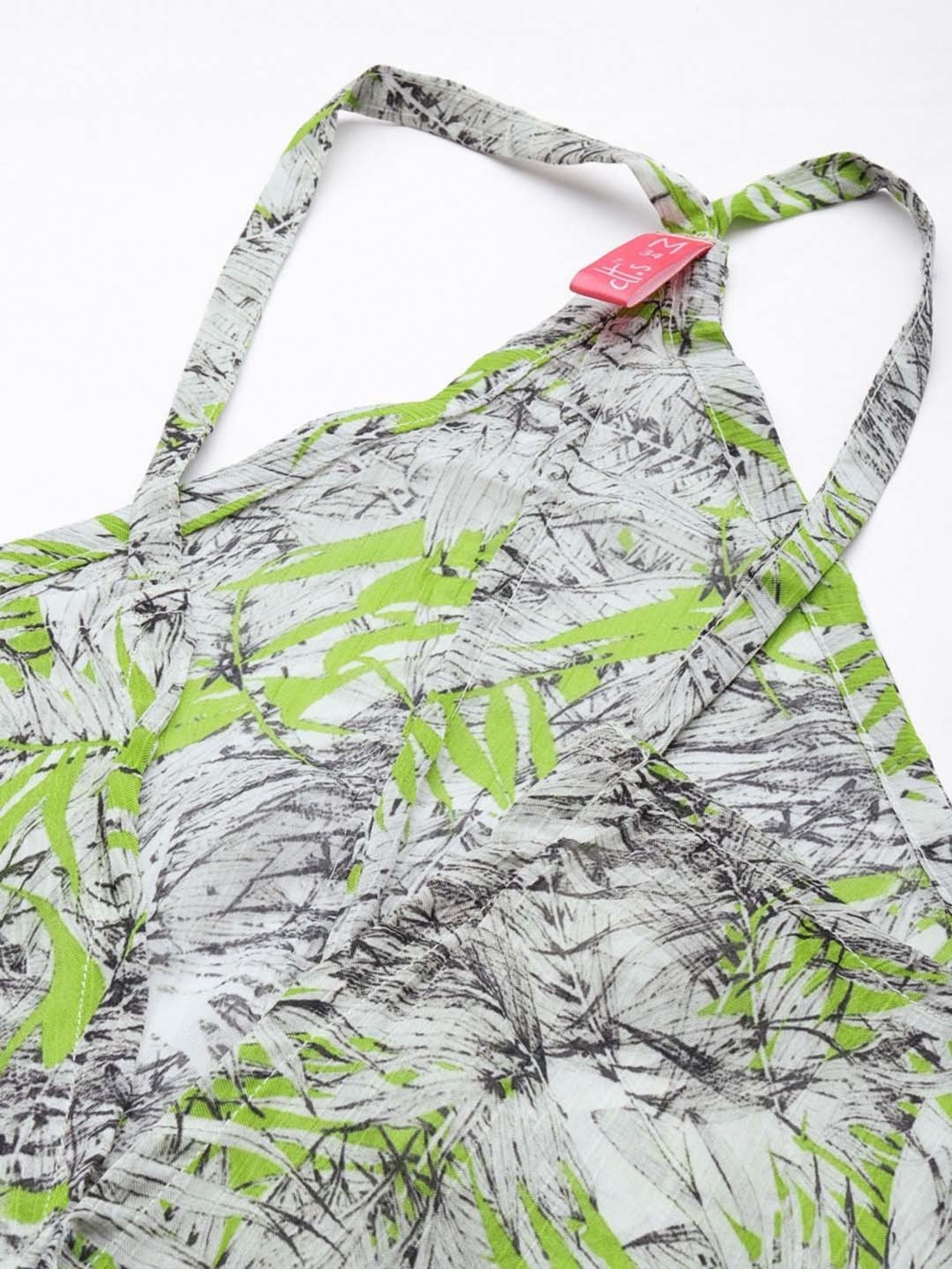 Clt.s Green Printed Nighty