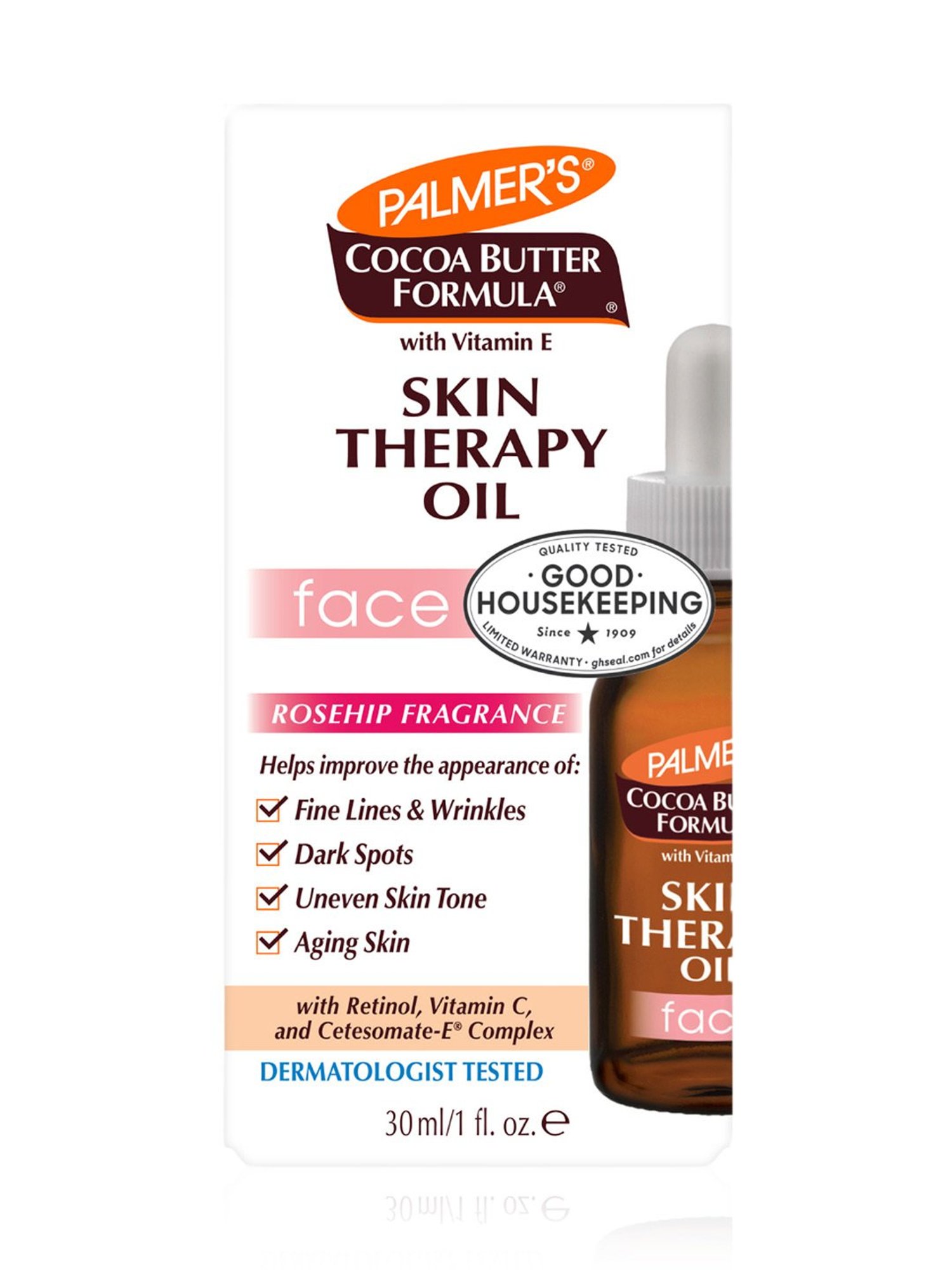 Palmer's Cocoa Butter Formula with Vitamin E Skin Therapy Oil for Face - 30 ml