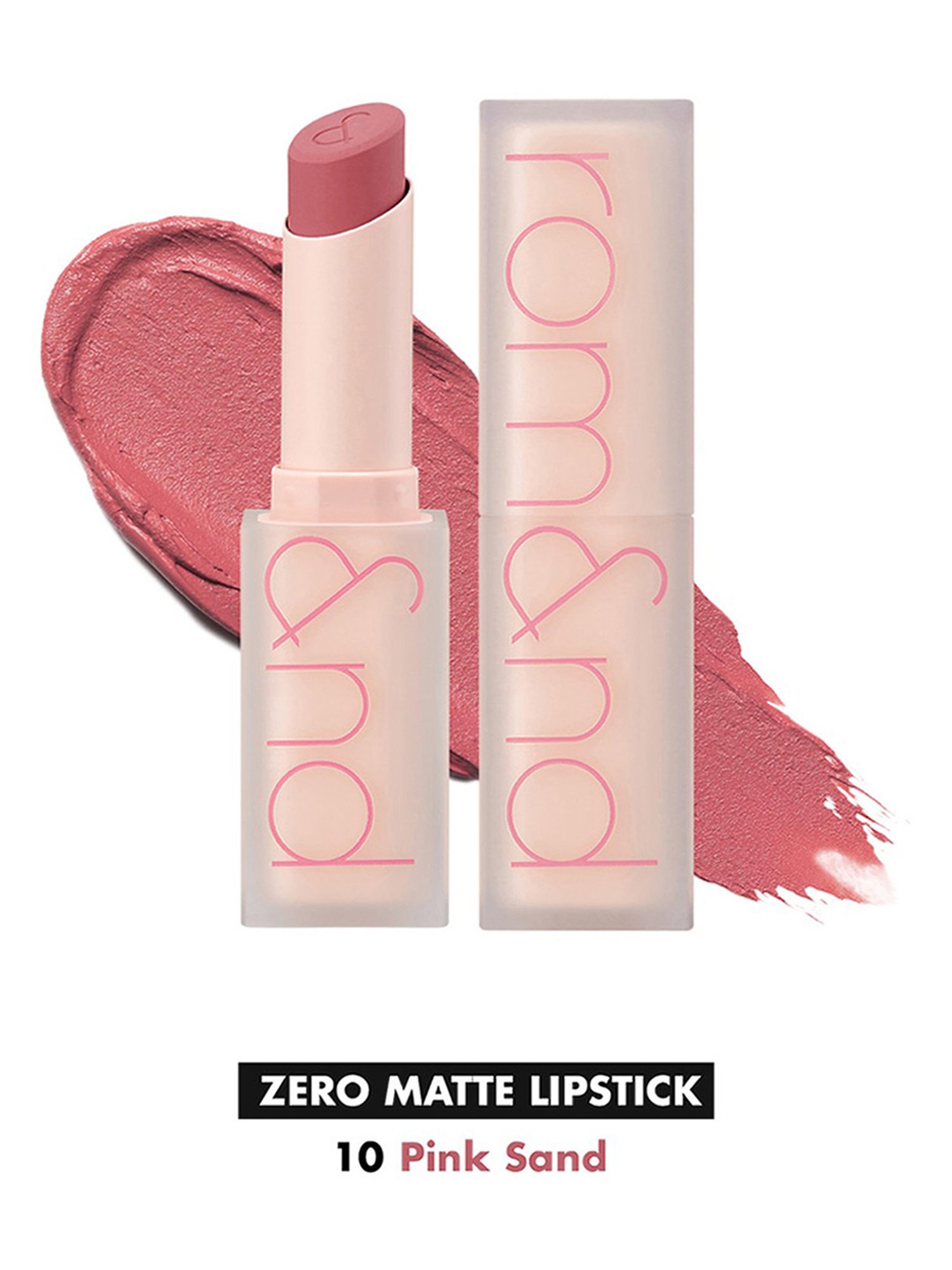 Rom&nd Zero Matte Lipstick 10 Pink Sand - 3 gm