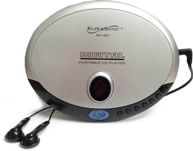 Supersonic SC-251 Personal CD Player