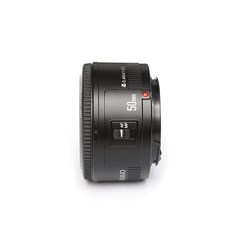 YN50mm F18 Standard Prime Lens Large Aperture Auto Focus Lens for Canon EF Mount Rebel DSLR Camera