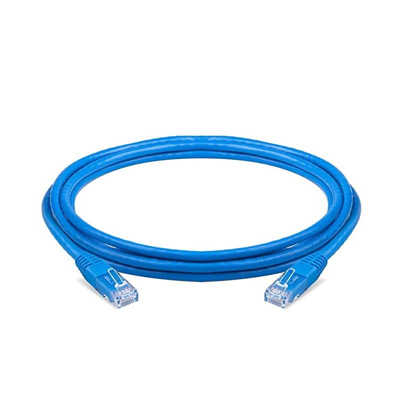 CAT6 Snagless Ethernet Patch Cable 3Meter 10feet Blue CAT6 LAN Cable for Internet Connection PC Laptops Servers Printers Routers Switch Boxes POE Device Xbox PS4 PS3 PSP