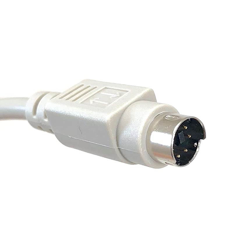 Inc. 10 feet PS/2 Keyboard/Mouse Extension Cable Mini Din 6 M/F (M05-201)