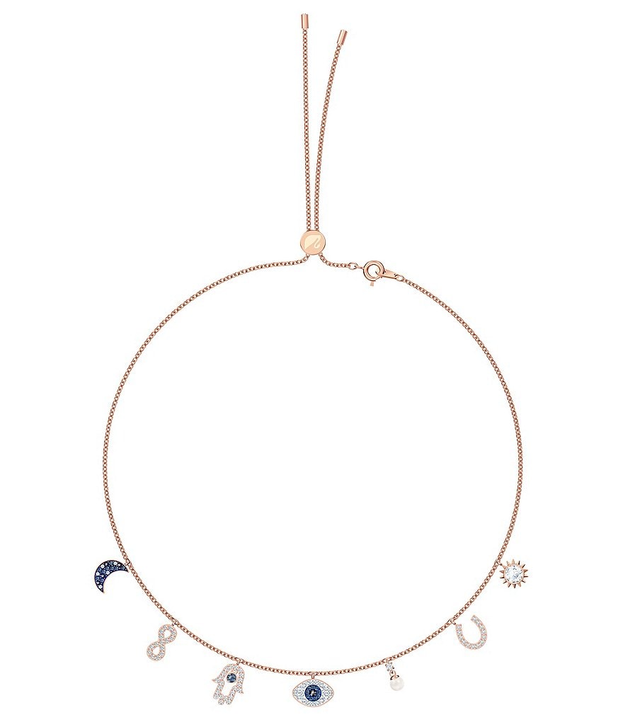 Swarovski Evil Eye Symbolic Necklace