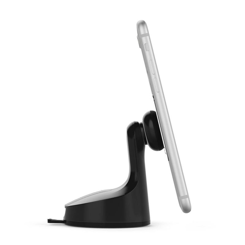 Kenu Airbase Magnetic Premium Dash & Windshield Suction Mount - Black