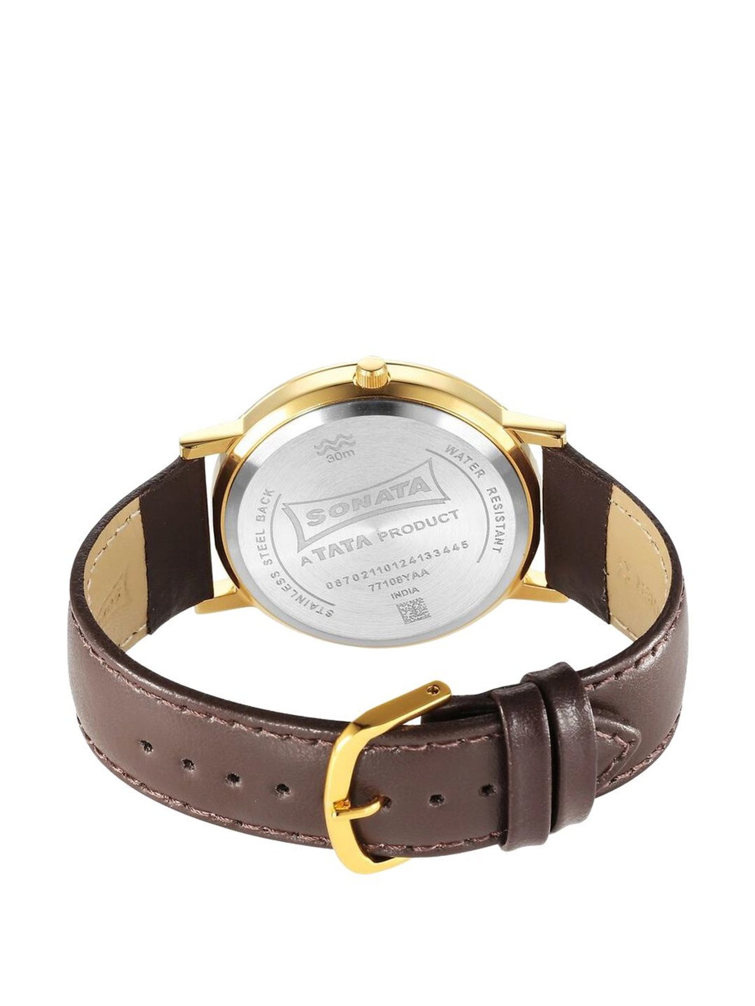 Sonata 77108YL03 Analog Watch for Men