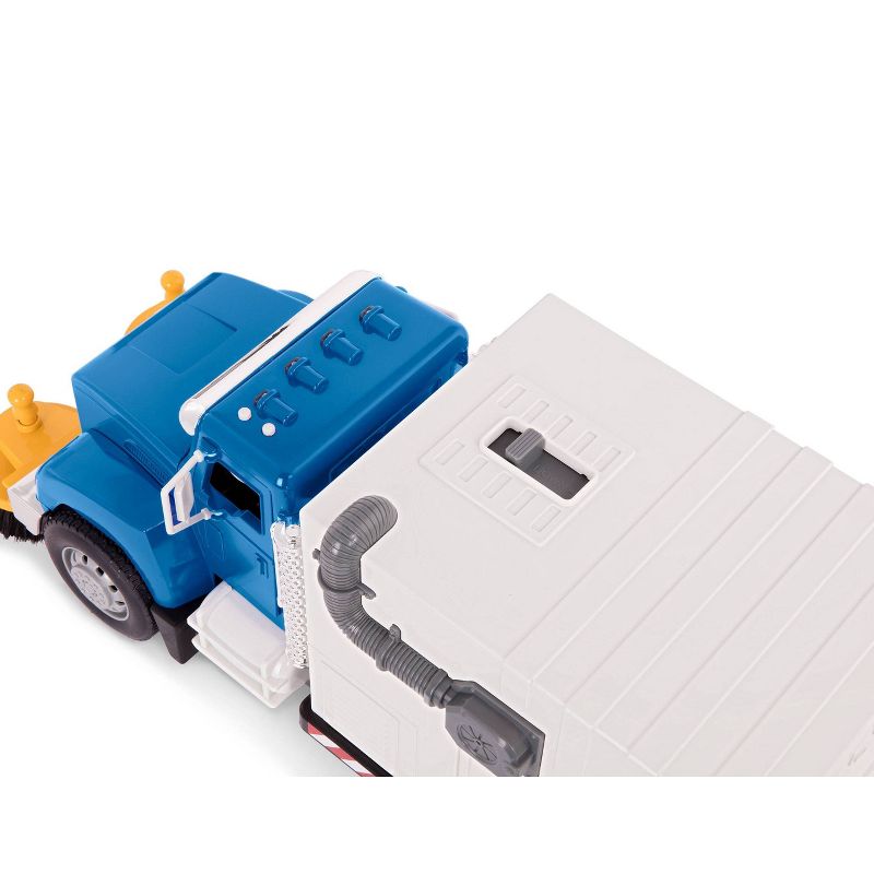 DRIVEN – Large Toy Truck with Movable Parts – Street Sweeper
