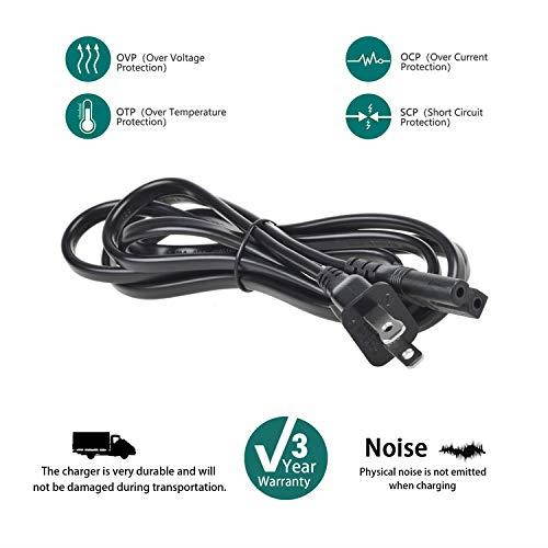 Omnihil 30 Feet AC Power Cord Compatible with Moog Subsequent 37 CV Analog Synthesizer