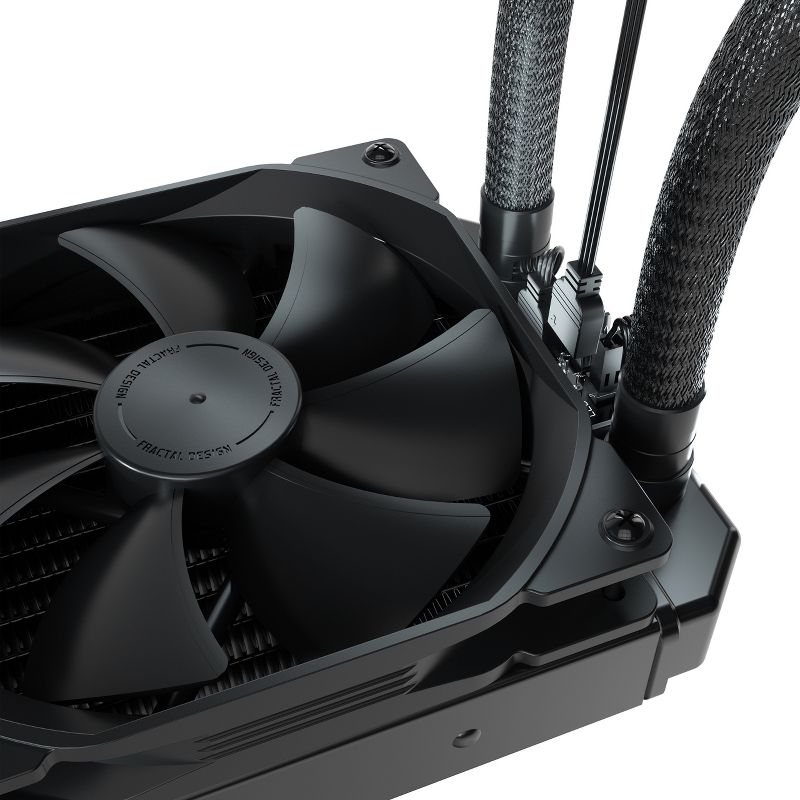 Fractal Design Celsius+ S28 Cooling Fan/Radiator/Pump - 2 x 140 mm - 105.9 CFM - 33.7 dB(A) Noise - Liquid Cooler Cooler - LLS Bearing