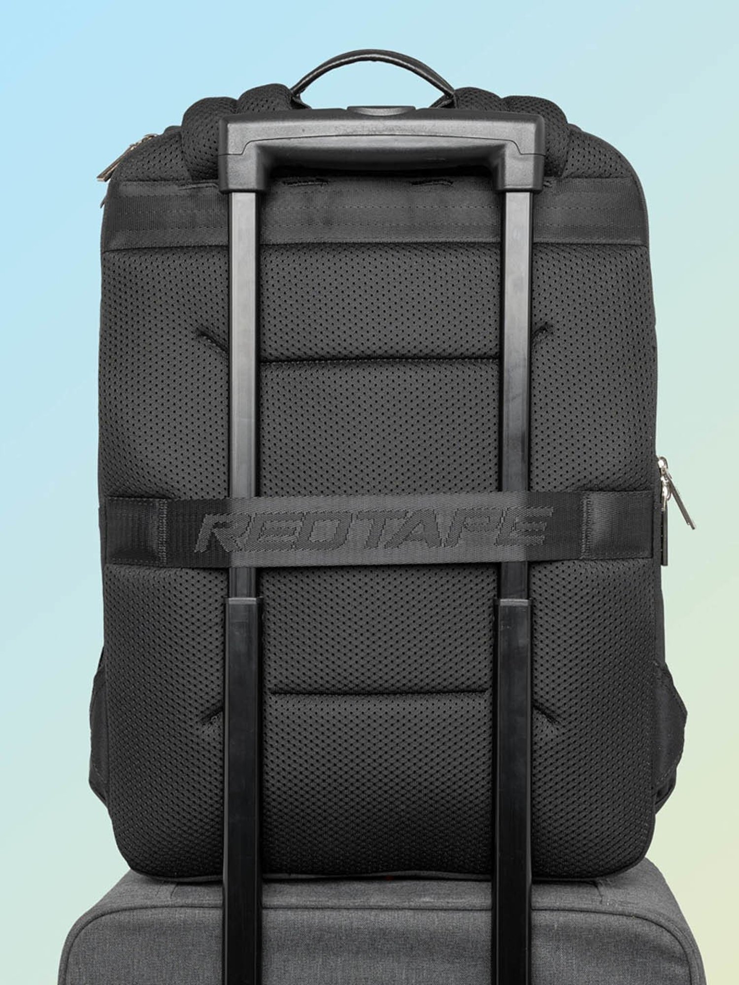 Red Tape 30 L Black Large Laptop Backpack