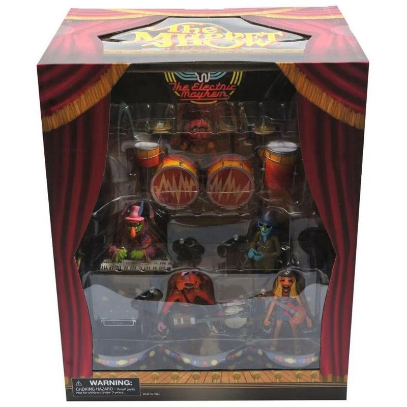 Diamond Select The Muppets Exlcusive Electric Mayhem 5-Piece Action Figure Box Set