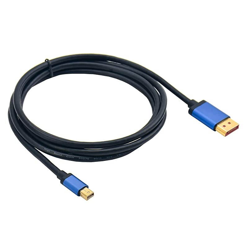 DP 14 Cable Mini Displayport to Displayport Cable Cord 8K60Hz 4K144Hz  3FT1M DP to Mini DP 14 Cable BiDirectional Mini DP to DP Cord Male to Male HDR Supported