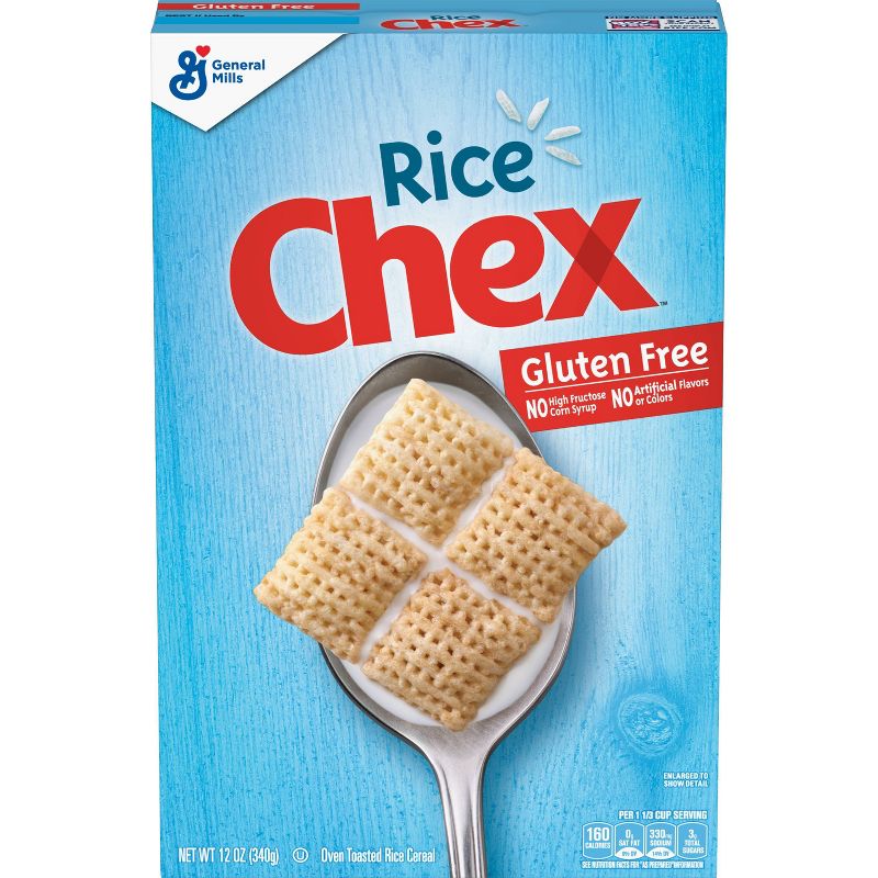 Chex Gluten Free Rice Breakfast Cereal - 12oz - General Mills