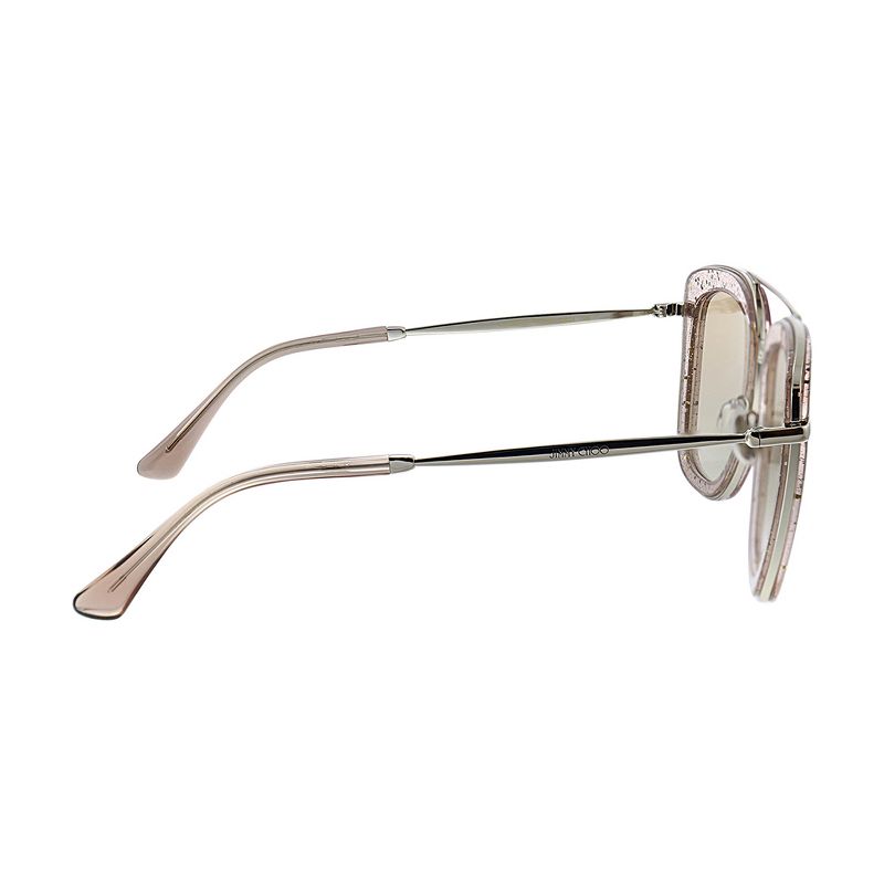 Jimmy Choo Glossy/S FWM FWM HA Womens Square Sunglasses Pink 53mm