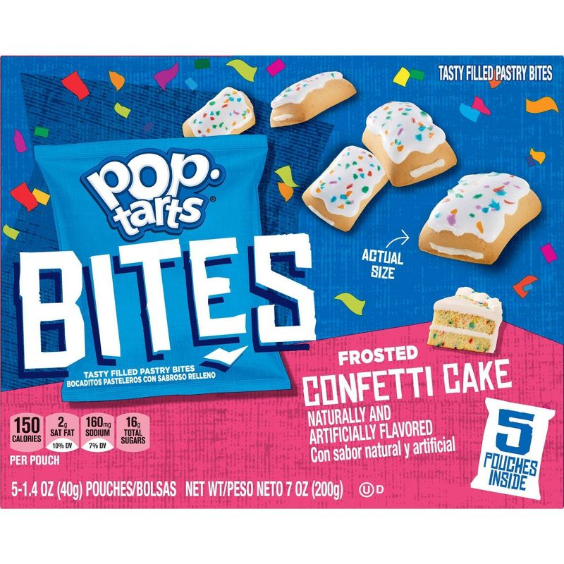Pop-Tarts Bites Confetti Cake Pastries - 5ct