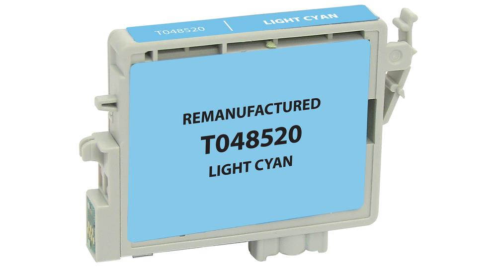 HouseofToners&copy; Remanufactured Ink Cartridge for Epson T048520: (1 Light Cyan)