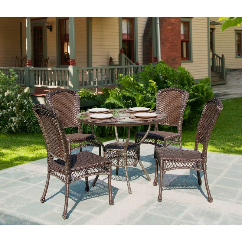5pc Earth Collection Patio Dining Set - W Unlimited