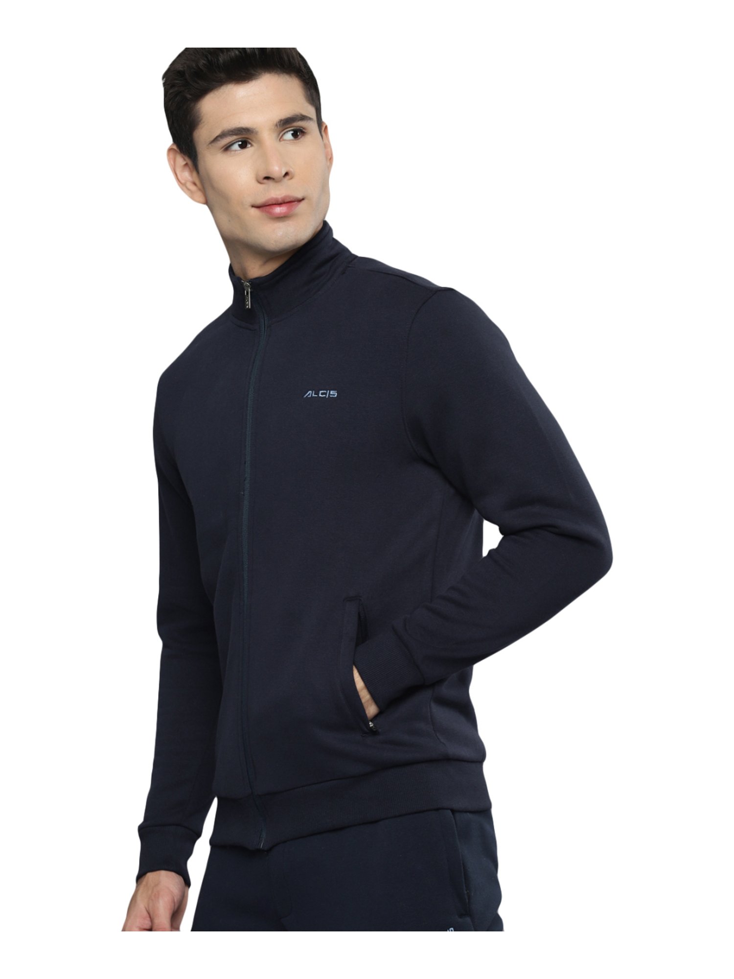 ALCIS Navy Slim Fit Jacket