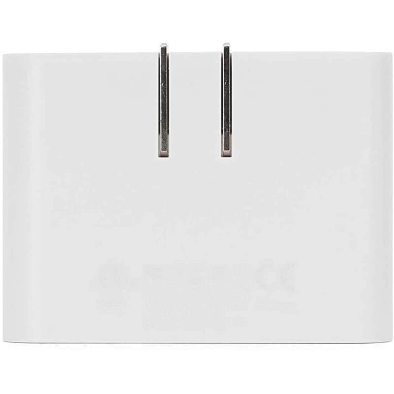 AC Pro 5.4 Amp 4-Port USB Wall Charger, Flat Foldable Plug for iPhone 12/12 Pro/12 Pro Max/ 11/11 Pro/11 Pro Max/Xs,/Xs Max/XR/X/8/Airpods, iPad, Samsung Galaxy Android & More, White