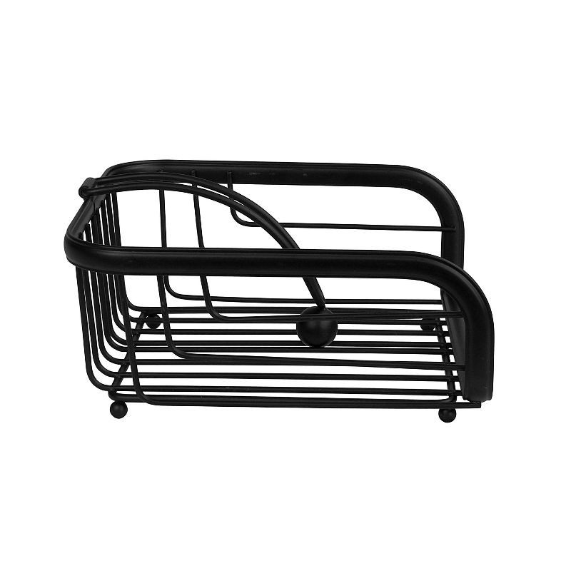 Spectrum Ashley Weighted Napkin Holder - Black