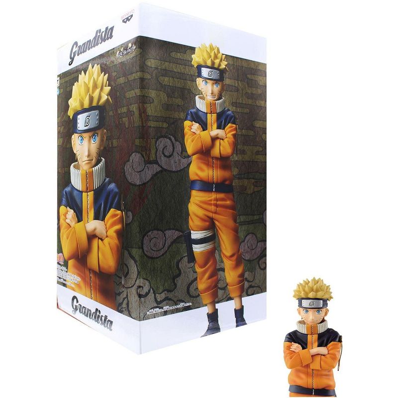Little Buddy LLC Naruto Banpresto Grandista Shinobi Relations Figure - Uzumaki Naruto