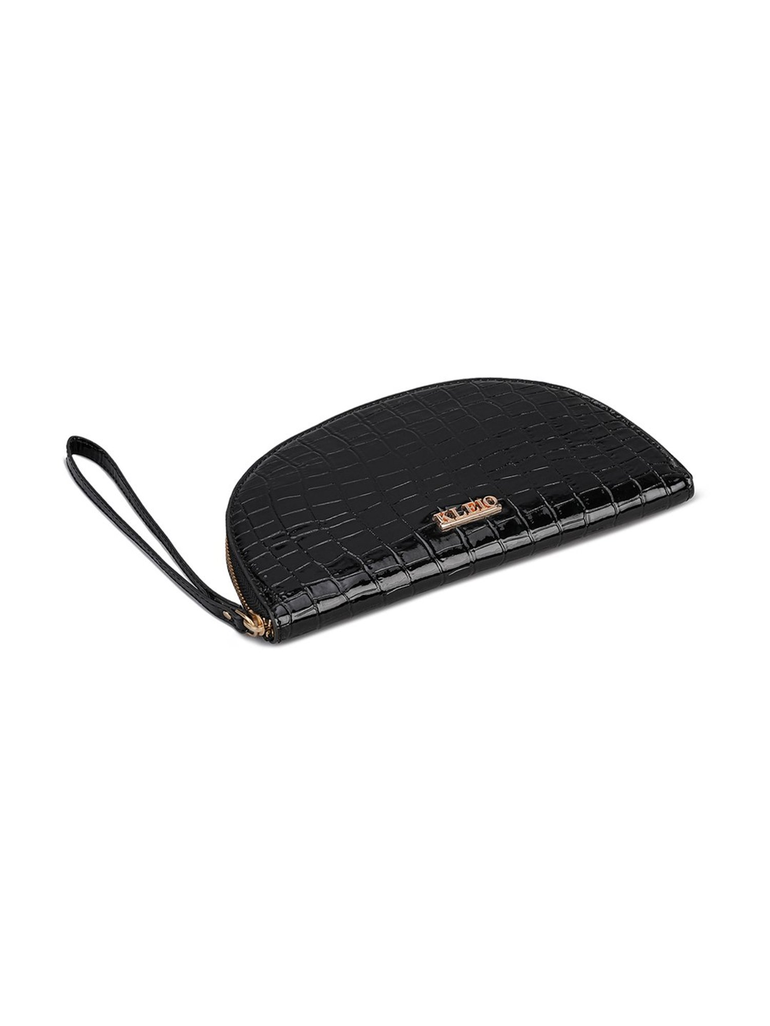 Louis Philippe Brown Casual Leather Money Clip Wallet for Men