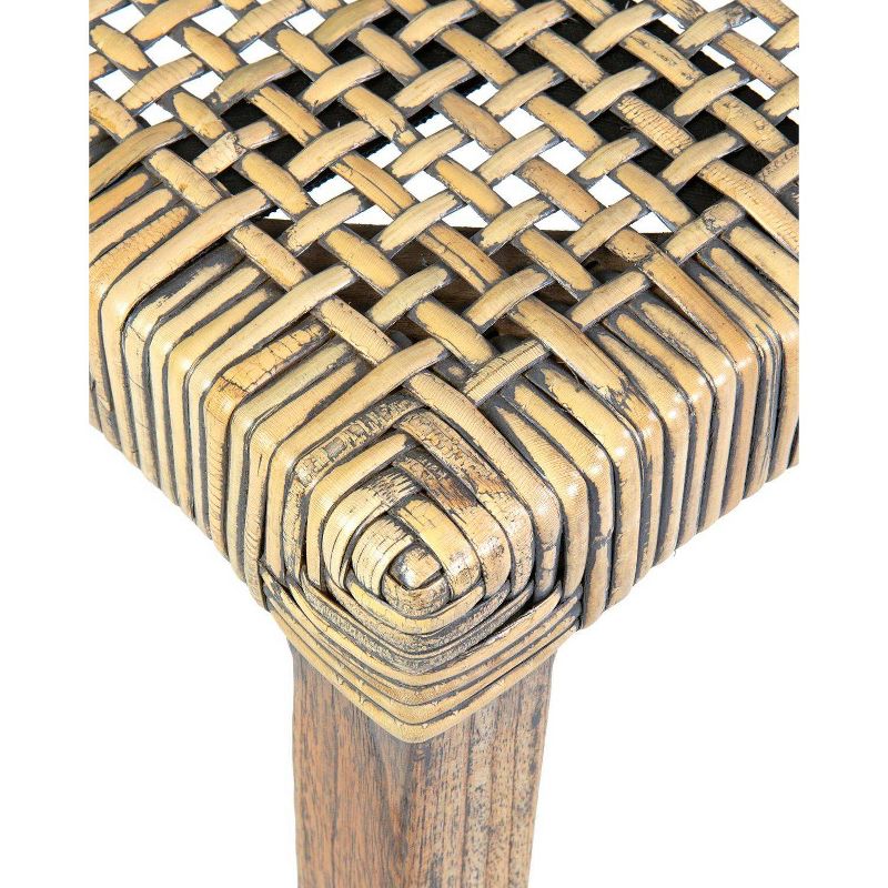 Set of 2 Celyn Dining Side Chairs Gray/Brown - East at Main